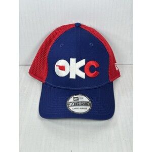 Oklahoma City 89ers Hat Cap New Era 39THIRTY Men L/XL Stretch OKC Comets MiLB